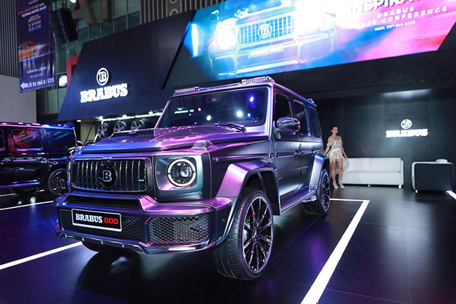 Chi tiết xe sang đắt đỏ của Brabus tại triển lãm VMS 2022 - Hình 11 Chi tiet xe sang dat do cua Brabus tai trien lam VMS 2022-Hinh-11