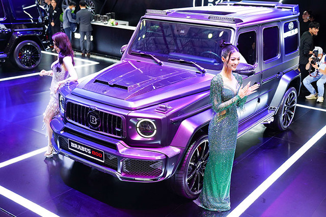 Chi tiết xe sang đắt đỏ của Brabus tại triển lãm VMS 2022 - Hình 2 Chi tiet xe sang dat do cua Brabus tai trien lam VMS 2022-Hinh-2