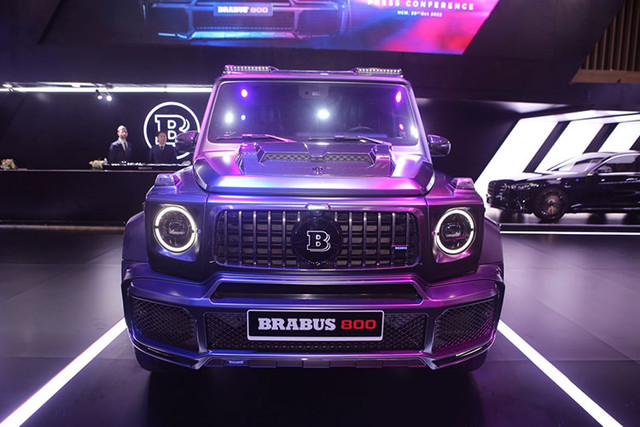 Chi tiết xe sang đắt đỏ của Brabus tại triển lãm VMS 2022 - Hình 8 Chi tiet xe sang dat do cua Brabus tai trien lam VMS 2022-Hinh-8