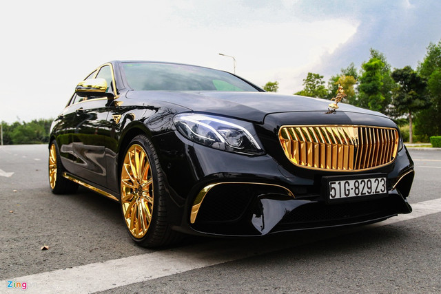 Dan choi ma vang, dinh kim cuong xe sang Mercedes-Hinh-16