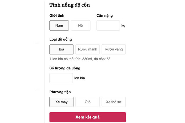 Cách tự đo nồng độ cồn online siêu đơn giản - Hình 2 Cach tu do nong do con online sieu don gian-Hinh-2