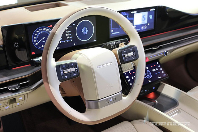 Chi tiết Hyundai Grandeur 2023 đang 'cháy hàng' ở Hàn Quốc - Hình 7 Chi tiet Hyundai Grandeur 2023 dang 'chay hang' o Han Quoc-Hinh-7