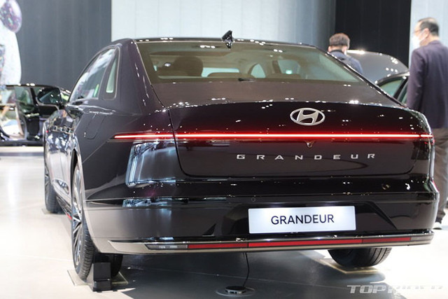 Chi tiết Hyundai Grandeur 2023 đang 'cháy hàng' ở Hàn Quốc - Hình 4 Chi tiet Hyundai Grandeur 2023 dang 'chay hang' o Han Quoc-Hinh-4