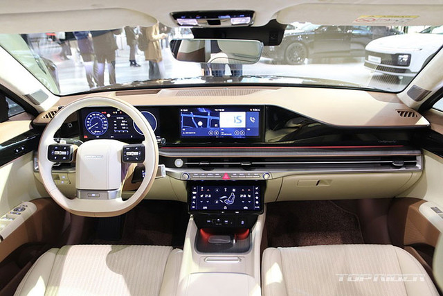 Chi tiết Hyundai Grandeur 2023 đang 'cháy hàng' ở Hàn Quốc - Hình 6 Chi tiet Hyundai Grandeur 2023 dang 'chay hang' o Han Quoc-Hinh-6