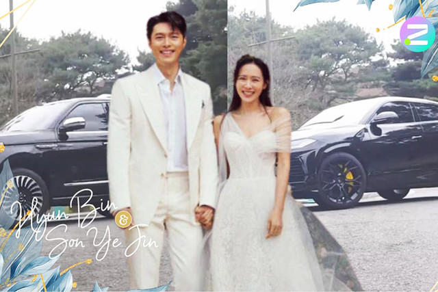 Cận cảnh dàn xe sang của sao Hàn dự đám cưới Hyun Bin và Son Ye Jin Can canh dan xe sang cua sao Han du dam cuoi Hyun Bin va Son Ye Jin