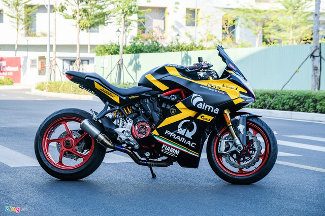 Nữ dân chơi Sài Gòn chi 150 triệu "lột xác" Ducati SuperSport S - Hình 2 Nu dan choi Sai Gon chi 150 trieu