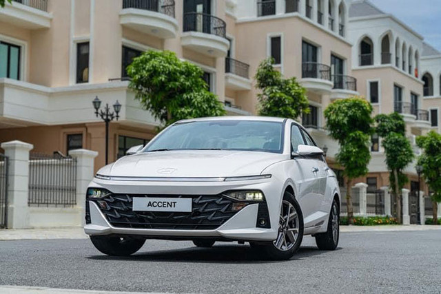 Hyundai Accent dung dau bang ban chay, vuot xa Toyota Vios va Honda City