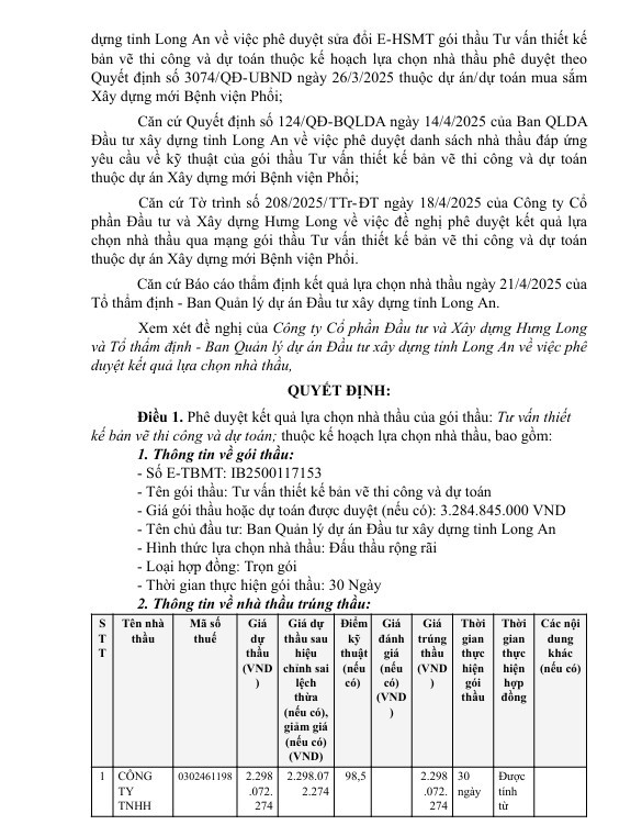 Long An: Đầu tư 300 tỷ đồng xây dựng mới Bệnh viện Phổi - Hình 2 Long An: Dau tu 300 ty dong xay dung moi Benh vien Phoi-Hinh-2