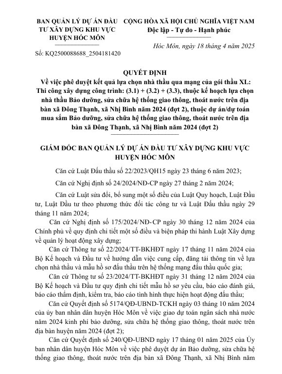 Goi bao duong gan 3,6 ty ve tay Moi truong Nam Viet