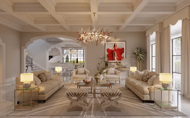 Can canh nha sang trong Hoa hau Pham Huong tang me-Hinh-2