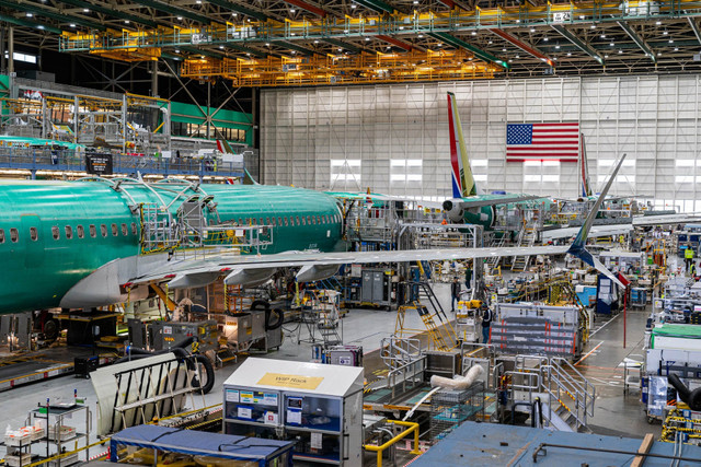 Ảnh hiếm bên trong nhà máy sản xuất máy bay Boeing - Hình 5 Anh hiem ben trong nha may san xuat may bay Boeing-Hinh-5