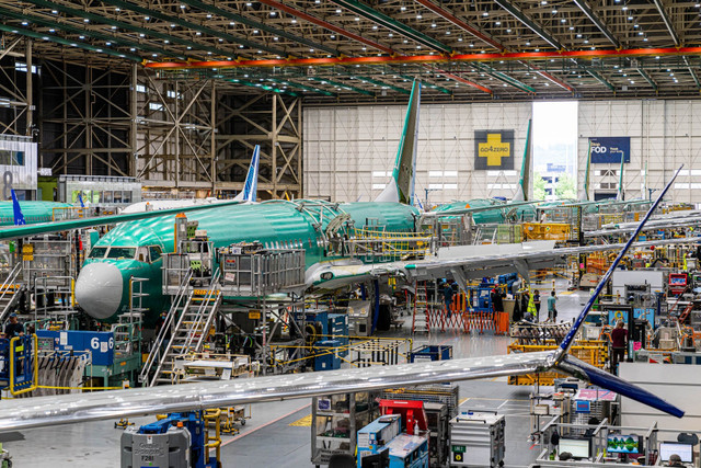 Ảnh hiếm bên trong nhà máy sản xuất máy bay Boeing Anh hiem ben trong nha may san xuat may bay Boeing