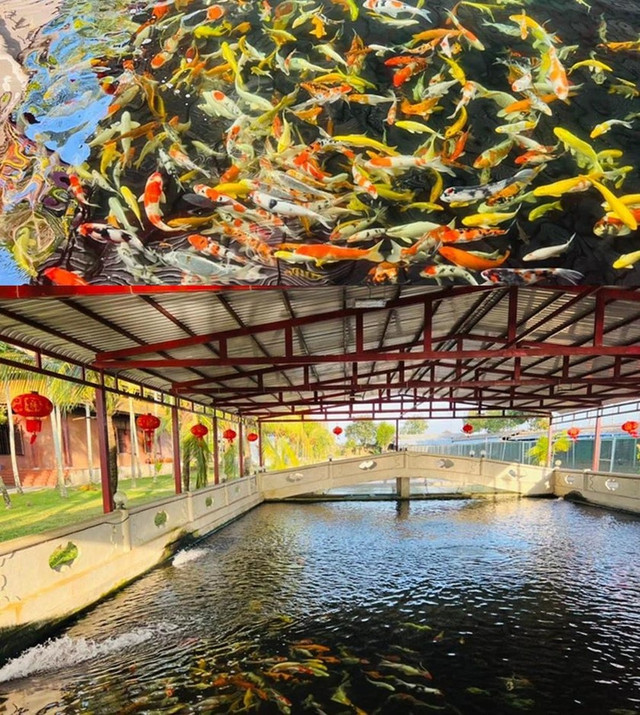 Trầm trồ biệt phủ 200 tỷ tựa cung đình Huế - Hình 10 Tram tro biet phu 200 ty tua cung dinh Hue-Hinh-10