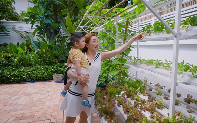 Đi xem khu vườn xanh mướt của vợ chồng Chi Bảo - Hình 2 Di xem khu vuon xanh muot cua vo chong Chi Bao-Hinh-2