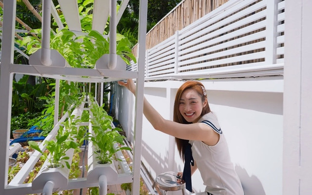 Đi xem khu vườn xanh mướt của vợ chồng Chi Bảo - Hình 6 Di xem khu vuon xanh muot cua vo chong Chi Bao-Hinh-6