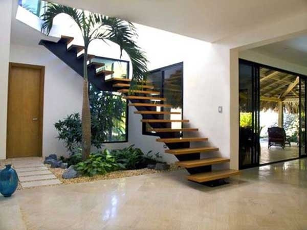 Những lưu ý khi thiết kế giếng trời trong nhà Nhung luu y khi thiet ke gieng troi trong nha