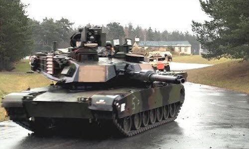 Xem xe tăng M1 Abrams của Mỹ phô diễn hỏa lực Xem xe tang M1 Abrams cua My pho dien hoa luc