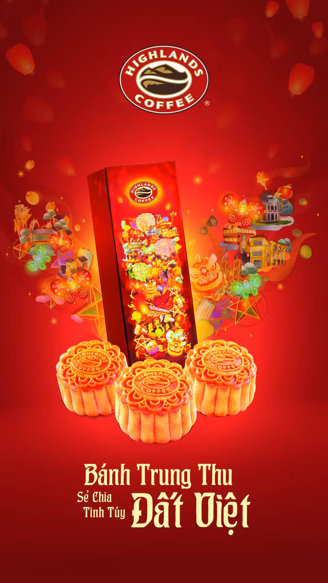 Banh Trung thu cua Highland va Phuc Long co gi dac biet?