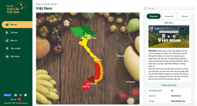 Lan dau tien Ban do trai cay Viet Nam du hoi cho lon nhat chau Au