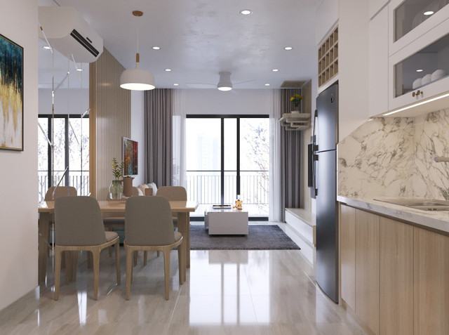 Cach chon noi that cho nha o xa hoi nho gon