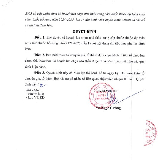 BV Bình Chánh chi gần 13 tỷ mua thuốc bổ sung năm 2024-2025 - Hình 2 BV Binh Chanh chi gan 13 ty mua thuoc bo sung nam 2024-2025-Hinh-2