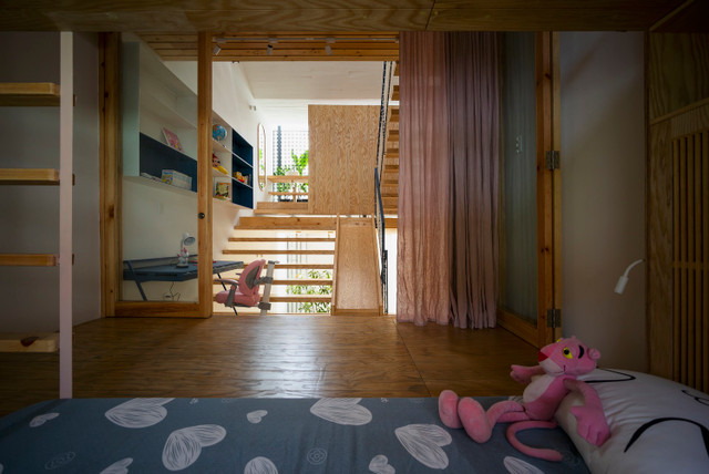 Nhà trong hẻm vẫn thoải mái chỗ chơi dù chưa đến 40m2 - Hình 11 Nha trong hem van thoai mai cho choi du chua den 40m2-Hinh-11