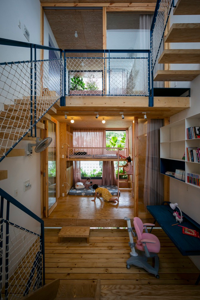 Nhà trong hẻm vẫn thoải mái chỗ chơi dù chưa đến 40m2 - Hình 4 Nha trong hem van thoai mai cho choi du chua den 40m2-Hinh-4