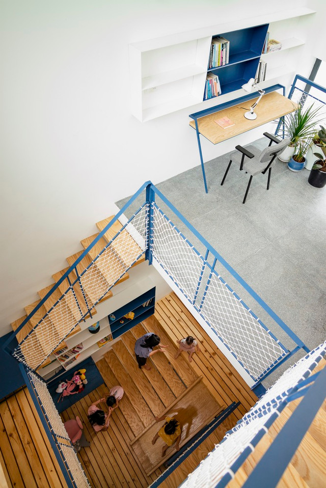 Nhà trong hẻm vẫn thoải mái chỗ chơi dù chưa đến 40m2 - Hình 3 Nha trong hem van thoai mai cho choi du chua den 40m2-Hinh-3