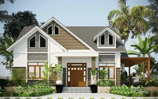 Top 10 mẫu nhà mái thái vừa đẹp vừa nhiều ưu điểm - Hình 2 Top 10 mau nha mai thai vua dep vua nhieu uu diem-Hinh-2