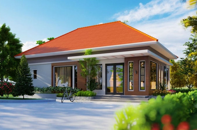Top 10 mẫu nhà mái thái vừa đẹp vừa nhiều ưu điểm - Hình 9 Top 10 mau nha mai thai vua dep vua nhieu uu diem-Hinh-9