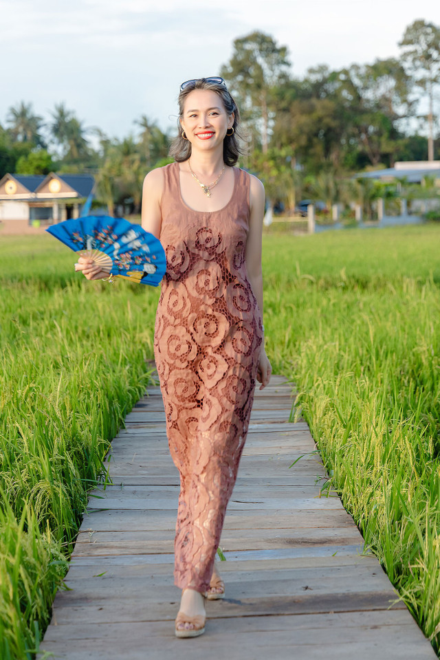 Hoa hậu Ngọc Khánh sở hữu nông trại bên Mỹ cực nên thơ Hoa hau Ngoc Khanh so huu nong trai ben My cuc nen tho