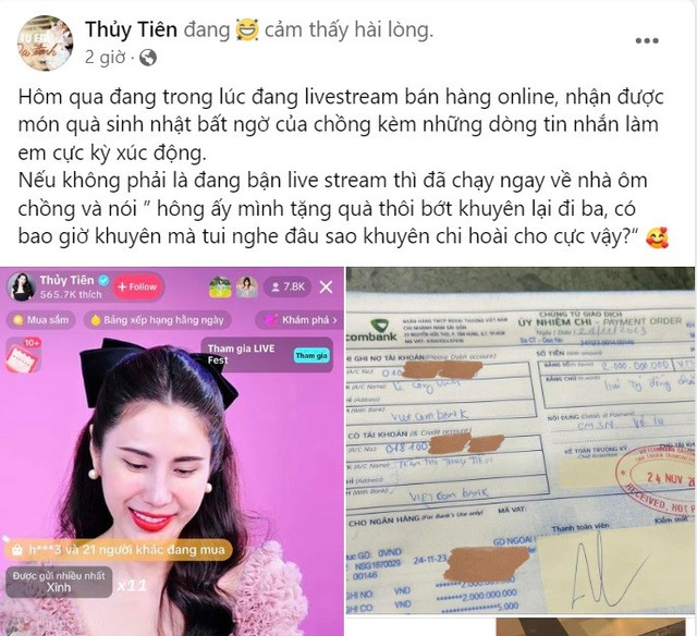 Công Vinh giàu cỡ nào khi mạnh tay tặng Thủy Tiên 2 tỷ đồng? Cong Vinh giau co nao khi manh tay tang Thuy Tien 2 ty dong?