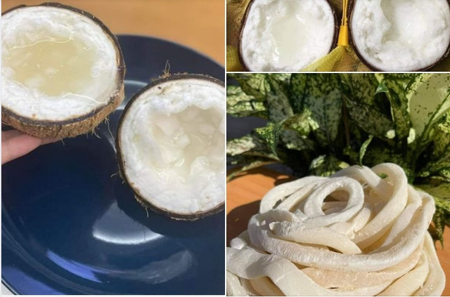 Vì sao mứt dừa sáp có giá đắt đỏ gần nửa triệu đồng/kg? Vi sao mut dua sap co gia dat do gan nua trieu dong/kg?
