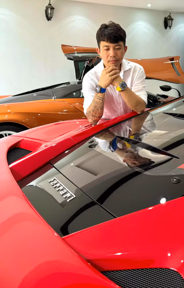 Diem danh 3 dai gia co thu choi sieu xe noi tieng tai Sai Thanh