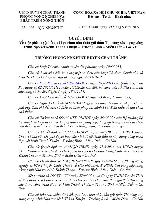 Cong ty Huy Tam Phat duoc chi dinh 12 goi thau/nam tai Long An-Hinh-3