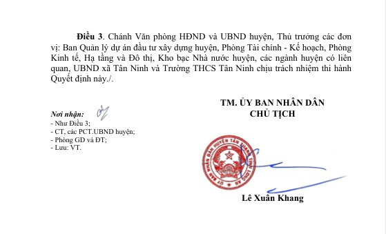 Long An: Huyen Tan Thanh dang tim nha thau thi cong 2 truong THCS-Hinh-2