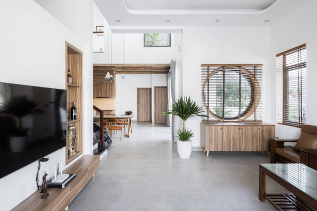 Chi tiet ngoi nha mua he mat me mua dong am ap dang gay sot o Thai Binh-Hinh-5