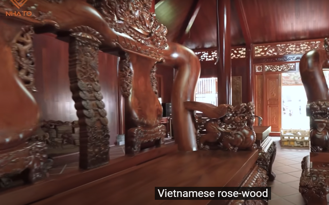 “Đại gia chân đất” sở hữu biệt phủ 15ha toàn gỗ quý - Hình 6 “Dai gia chan dat” so huu biet phu 15ha toan go quy-Hinh-6