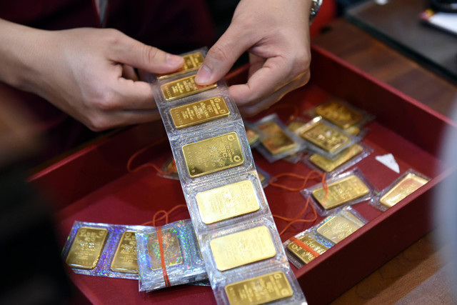 Thông tin mới nhất về giá bán vàng miếng trực tiếp từ Ngân hàng Nhà nước Thong tin moi nhat ve gia ban vang mieng truc tiep tu Ngan hang Nha nuoc