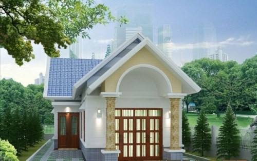 Top mẫu nhà cấp 4 mái thái chữ L sang trọng, rẻ tiền ai cũng muốn xây - Hình 8 Top mau nha cap 4 mai thai chu L sang trong, re tien ai cung muon xay-Hinh-8