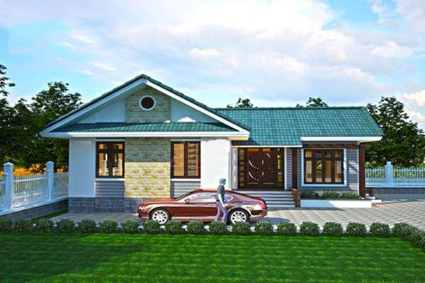 Top mẫu nhà cấp 4 mái thái chữ L sang trọng, rẻ tiền ai cũng muốn xây - Hình 9 Top mau nha cap 4 mai thai chu L sang trong, re tien ai cung muon xay-Hinh-9