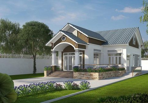Top mẫu nhà cấp 4 mái thái chữ L sang trọng, rẻ tiền ai cũng muốn xây - Hình 2 Top mau nha cap 4 mai thai chu L sang trong, re tien ai cung muon xay-Hinh-2