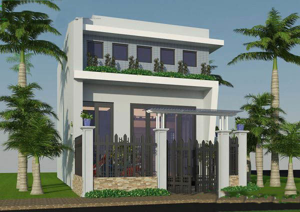 10 mẫu nhà cấp 4 có gác lửng tiện nghi, tuyệt đẹp - Hình 5 10 mau nha cap 4 co gac lung tien nghi, tuyet dep-Hinh-5