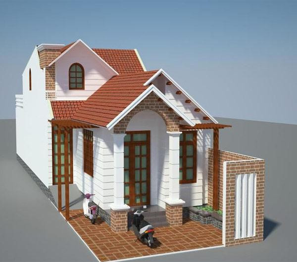 10 mẫu nhà cấp 4 có gác lửng tiện nghi, tuyệt đẹp - Hình 10 10 mau nha cap 4 co gac lung tien nghi, tuyet dep-Hinh-10