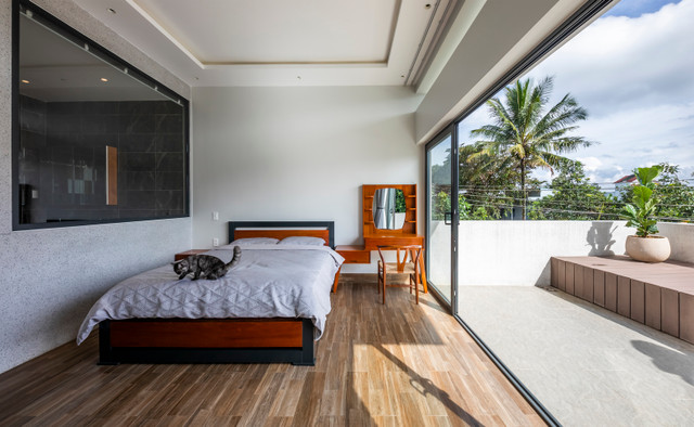 Bao ngoai ngo nganh voi thiet ke la dieu chinh anh sang cua ngoi nha o Lam Dong-Hinh-11