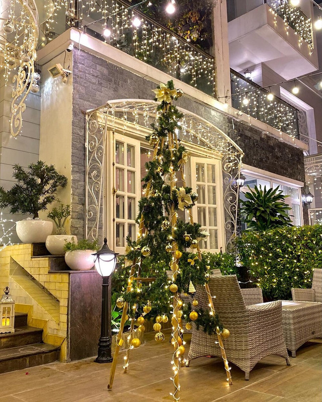 Sao Việt trang trí nhà lộng lẫy đón Giáng sinh - Hình 9 Sao Viet trang tri nha long lay don Giang sinh-Hinh-9