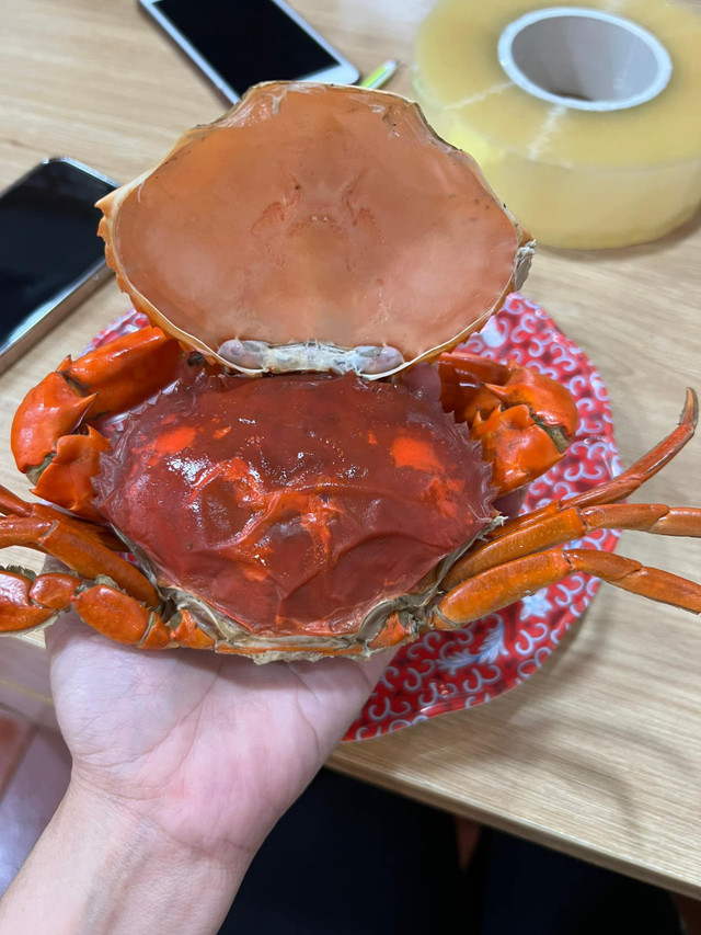 Cua cốm Cà Mau sánh ngang cua hoàng đế giá cả triệu đồng - Hình 2 Cua com Ca Mau sanh ngang cua hoang de gia ca trieu dong-Hinh-2