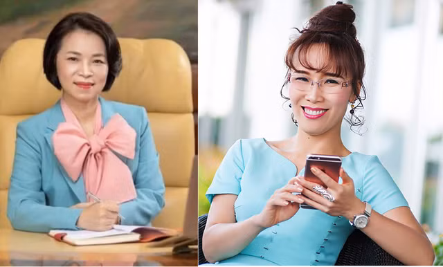 Lo dien 5 nu dai gia giau nhat san chung khoan Viet