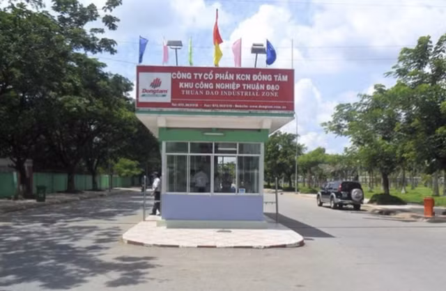 Cong ty KCN Dong Tam giai thich ve vu no thue