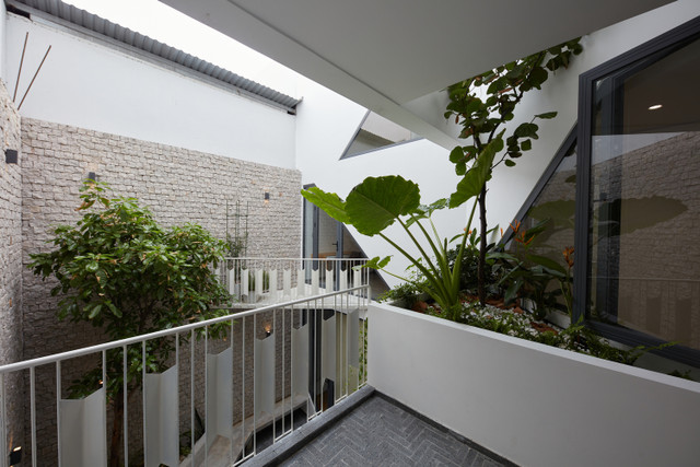 Ngẩn ngơ trước ngôi nhà ngôn ngữ tam giác ở TP HCM - Hình 10 Ngan ngo truoc ngoi nha ngon ngu tam giac o TP HCM-Hinh-10